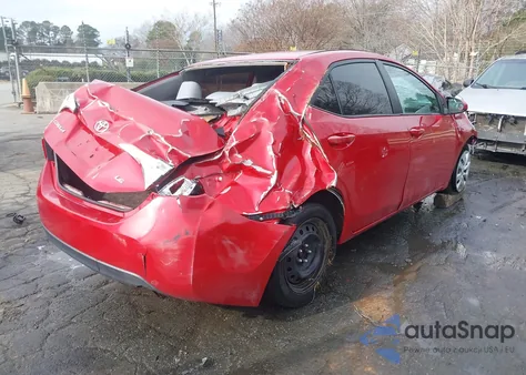 2014 Toyota Corolla Le from USA, damaged, VIN 2T1BURHE5EC131990